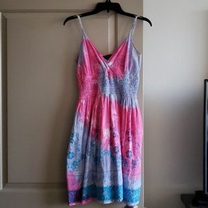 Vintage Tie-dye Dress